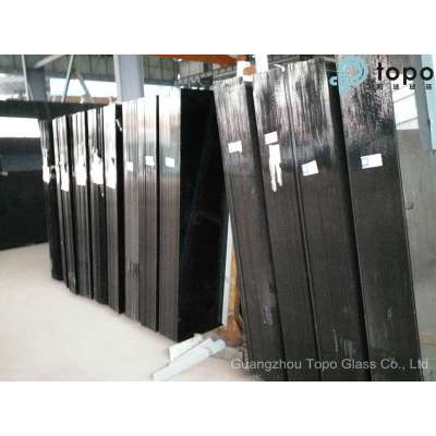 Best Quality Black Float Glass for Home Decoration (C-B)